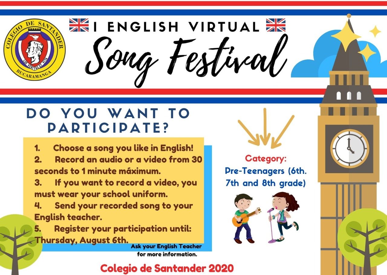 SONG FESTIVAL – Glorioso Colegio de Santander